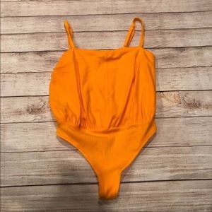 {Free People} Marigold Bodysuit NWT